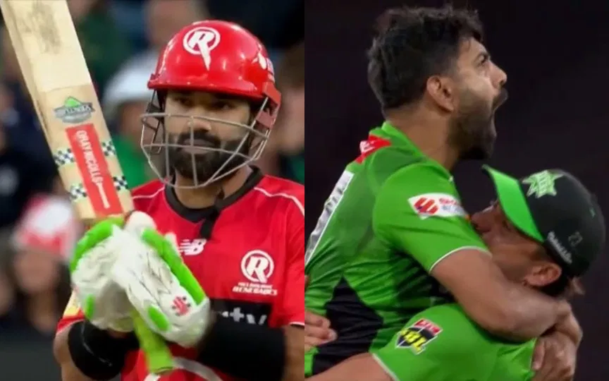 Rauf vs Rizwan battle lights up BBL; PAK pacer celebrates aggressively in Melbourne Derby
